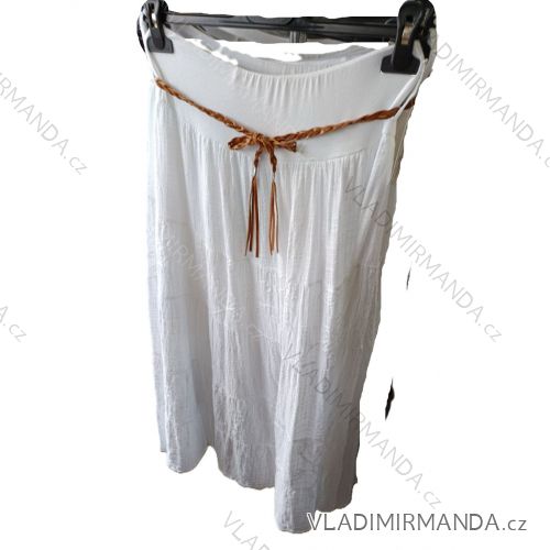 Sukně dlouhá dámská (S/M/L ONE SIZE) ITALSKÁ MÓDA IM725012