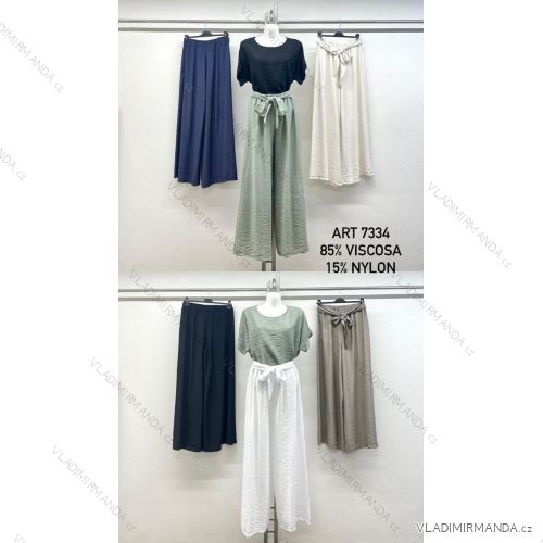 Nohavice dlhé letné dámske nadrozmer (42/44/46 ONE SIZE) IMPSM257334