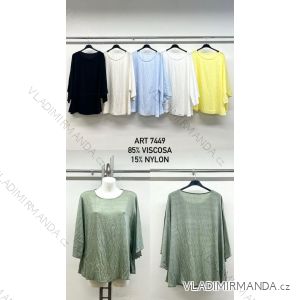 Tričko dlouhý rukáv dámské nadrozměr (42/44/46 ONE SIZE) IMPSM257449