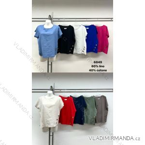Lange Stretchhose für Damen (Einheitsgröße S/M) ITALIAN FASHION IMM23M17056