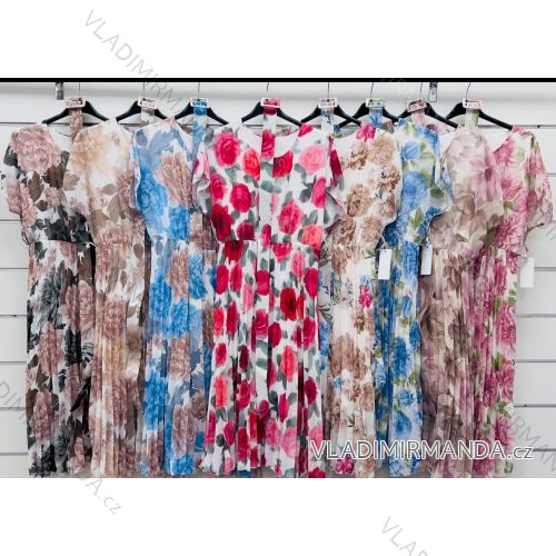 Women's long sleeve cotton tunic (S/M/L ONE SIZE) ITALIAN FASHION IMWCP25041