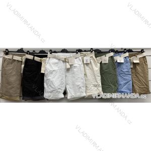 Kraťasy letní s páskem dámské (S/M/L ONE SIZE) ITALSKÁ MÓDA IMWCP25818