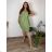 Women's oversized summer short sleeve dress (44/46/48 ONE SIZE) ITALIAN FASHION IM425064