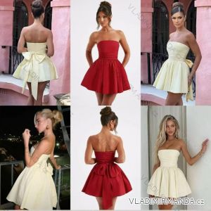 Šaty letní elegantní carmen přes prsa dámské (XS/S/M ONE SIZE) ITALSKÁ MÓDA IMM25M32792