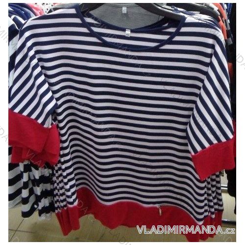 T-shirt 3/4 sleeve women's oversized (40-50) OSLIL POLSKá Móda PM117031