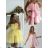 Šaty krátké elegantní carmen přes prsa dámské (XS/S/M ONE SIZE) ITALSKÁ MÓDA IMM25M40801