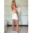 Sukně krátká skládaná s šortkami dámská ULIVO (S/M/L ONE SIZE) ITALSKÁ MÓDA IM325020/DU -   Černá -   S/M/L