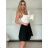 Body na ramínka dámské (S/M ONE SIZE) ITALSKá MODA IM325PINOT/DU -   čierna -   S / M