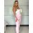 Kalhoty dlouhé dámské (S/M ONE SIZE) ITALSKÁ MÓDA IMPVN25428/DU -   tmavě modrá -   S/M