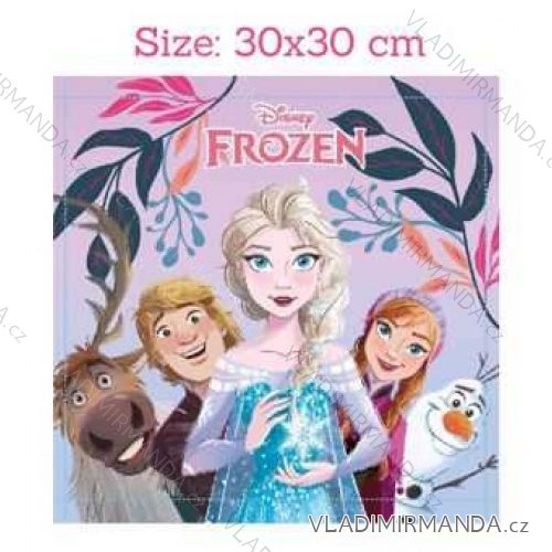 Ručník na obličej frozen dětský dívčí bavlněný (30*30 cm) SETINO FRO24-4051