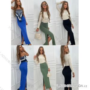Sukně dlouhá dámská (XS/S/M ONE SIZE) ITALSKÁ MÓDA IMM25M34549