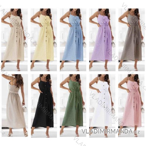 Women's short sleeve summer casual dress (S/M/L ONE SIZE) ITALIAN FASHION IMWGB25022