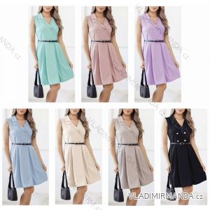 Women's short sleeve summer casual dress (S/M/L ONE SIZE) ITALIAN FASHION IMWGB25022