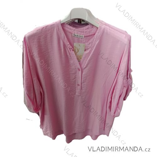 Leicht gestrickter Langapullover für Damen (L/XL EINHEITSGRÖSSE) ITALIAN FASHION IM723GALA