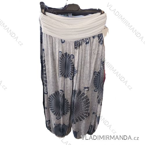 Nohavice aladinky haremky dámske (S/M/L ONE SIZE) TALIANSKA MÓDA IM725024