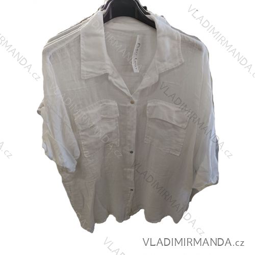 Women's Light Knitted Long Sleeve Sweater (L/XL ONE SIZE) ITALIAN FASHION IM723GALA