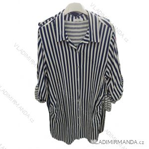 Leicht gestrickter Langapullover für Damen (L/XL EINHEITSGRÖSSE) ITALIAN FASHION IM723GALA