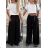 Kalhoty dlouhé letní dámské (XS/S/M ONE SIZE) ITALSKÁ MÓDA IMM25M12600