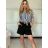 Women's Light Knitted Long Sleeve Sweater (L/XL ONE SIZE) ITALIAN FASHION IM723GALA -   dark blue -   S / M / L