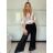 Women's Light Knitted Long Sleeve Sweater (L/XL ONE SIZE) ITALIAN FASHION IM723GALA