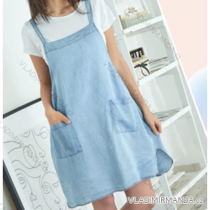 Šaty letní krátký rukáv dámské (S/M/L ONE SIZE) ITALSKÁ MÓDA IMPLI2560924