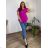 Elegant trousers with belt for women (S/M/L ONE SIZE) ITALIAN FASHION IM425057
