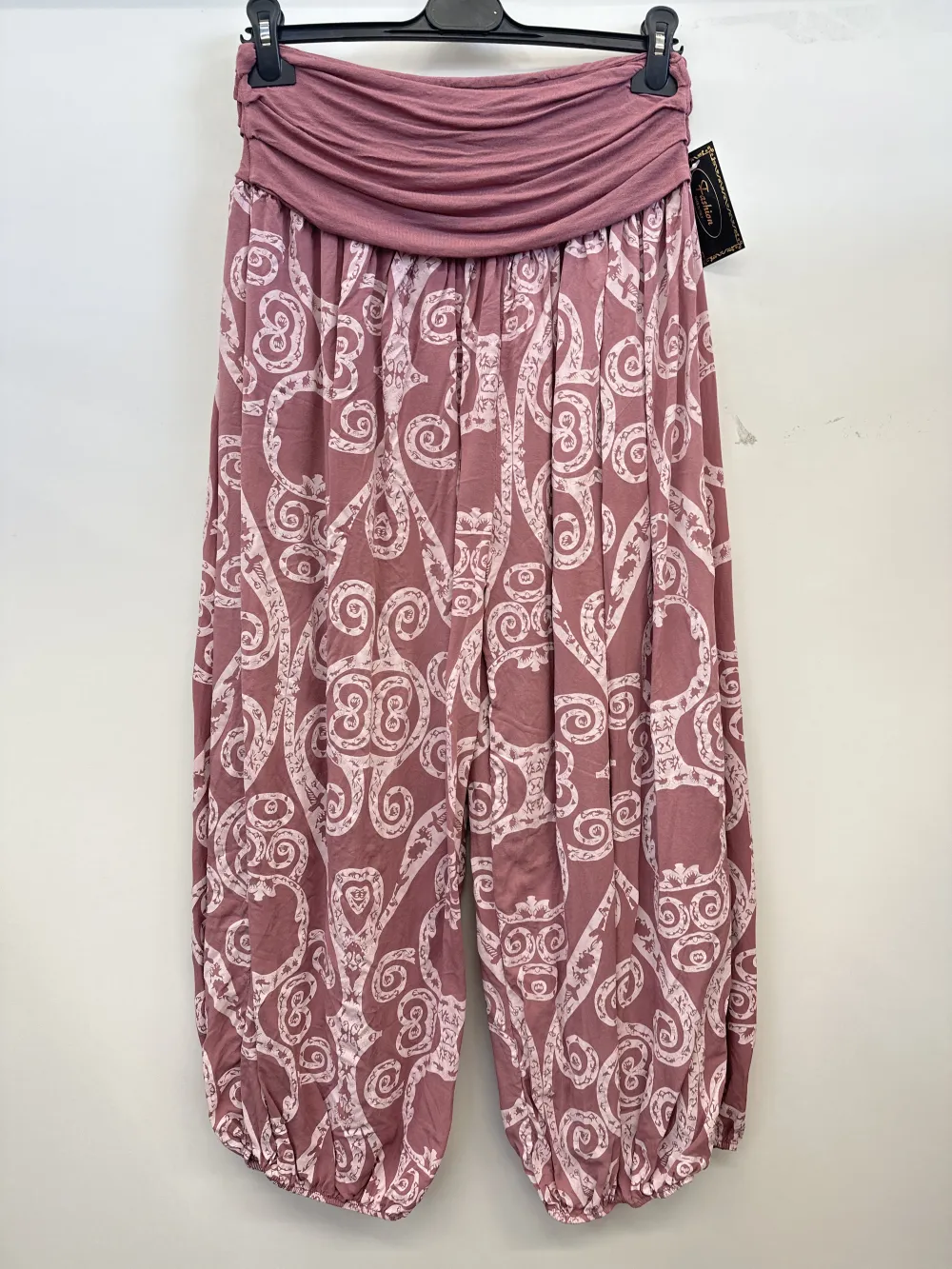 Nohavice aladinky haremky dámske (S/M/L ONE SIZE) TALIANSKA MÓDA IMPSH258024C