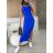 Šaty volnočasové letní na ramínka dámské (XS/S/M ONE SIZE) ITALSKÁ MÓDA IMD25097/DUR