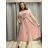 Sleeveless jacket long sleeve (uni sl) ITALIAN Fashion IMC17326  rose old rose