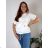 Women's Oversized Knitted Long Sleeve Sweater (S/M ONE SIZE) ITALIAN FASHION IMSN2416125