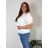 Women's Oversized Knitted Long Sleeve Sweater (S/M ONE SIZE) ITALIAN FASHION IMSN2416125