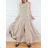 Overal dlouhý oversize bez rukávu dámský GIORGIA (S/M  ONE SIZE) ITALSKÁ MÓDA IMWAD25918