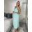 Women's Oversized Knitted Long Sleeve Sweater (S/M ONE SIZE) ITALIAN FASHION IMSN2416125 XS/S/M green khaki