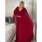 Long elegant short sleeve women's dress (S/M/L ONE SIZE) ITALIAN FASHION IMPSH2550410