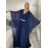 Šaty dlouhé společenské elegantní krátký rukáv dámské (S/M/L ONE SIZE) ITALSKÁ MÓDA IMPSH2550410/DU M/L vínová
