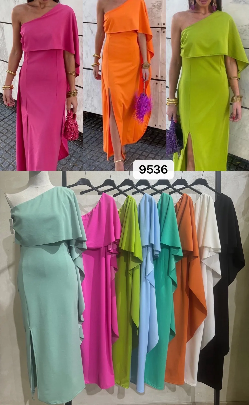 Šaty elegantní letní krátký rukáv dámské (S/M/L ONE SIZE) ITALSKÁ MÓDA IMPOC259536