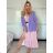 Women's long sleeve jacket (S/M ONE SIZE) ITALIAN FASHION IMPDY23MDUE991838 -   růžová světlá -   S / M