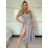 Carmen summer dress (S / M / L ONE SIZE) ITALIAN FASHION IMWY22051 -   green -   S / M / L