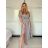 Carmen summer dress (S / M / L ONE SIZE) ITALIAN FASHION IMWY22051 -   green -   S / M / L
