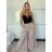 Nohavice elegantné s opaskom dámske (S/M/L ONE SIZE) TALIANSKA MóDA IMSM25GIZELE