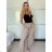 Nohavice elegantné s opaskom dámske (S/M/L ONE SIZE) TALIANSKA MóDA IMSM25GIZELE