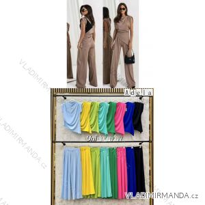 Women's short sleeve summer casual dress (S/M/L ONE SIZE) ITALIAN FASHION IMWGB25022