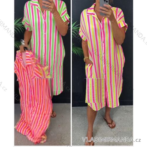 Women's long summer oversize pants (S/M/L ONE SIZE) ITALIAN FASHION IM425271