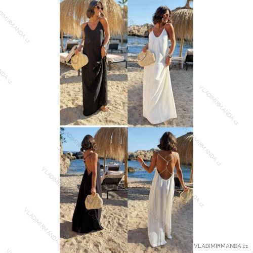 Women's Elegant Belt Long Sleeve Dress (S/M ONE SIZE) ITALIAN FASHION IMM23UN6139