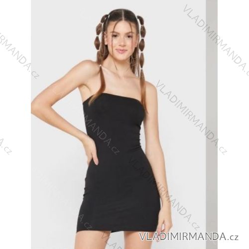 Šaty krátke letné na ramienka dámske (XS/S/M ONE SIZE) TALIANSKA MÓDA IMM25M29828