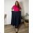 Women's long skirt (48/50 ONE SIZE) ITALIAN FASHION IM424423 48/50 modrá petrolejová