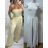 Langer, eleganter, ärmelloser Damen-Overall (Einheitsgröße S/M) ITALIAN FASHION IMWGS231166