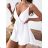 Langer, eleganter, ärmelloser Damen-Overall (Einheitsgröße S/M) ITALIAN FASHION IMWGS231166
