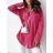 Long casual short sleeve women's dress, oversized (42/44/46 ONE SIZE) ITALIAN FASHION IMD2525370