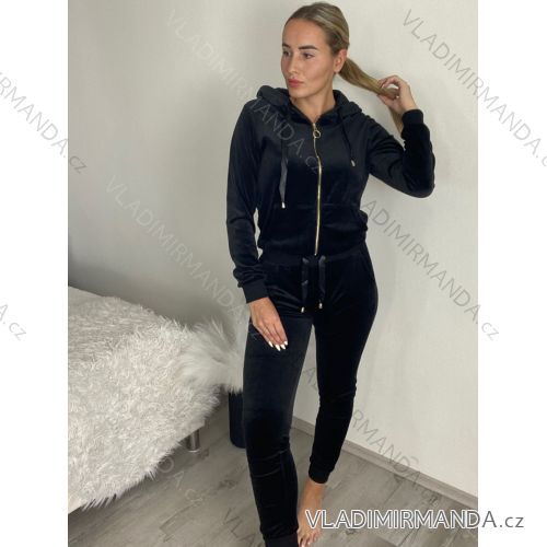 Tričko elegantní dlouhý rukáv dámské (UNI S/M) ITALSKÁ MÓDA IMM20954 S / M schwarz